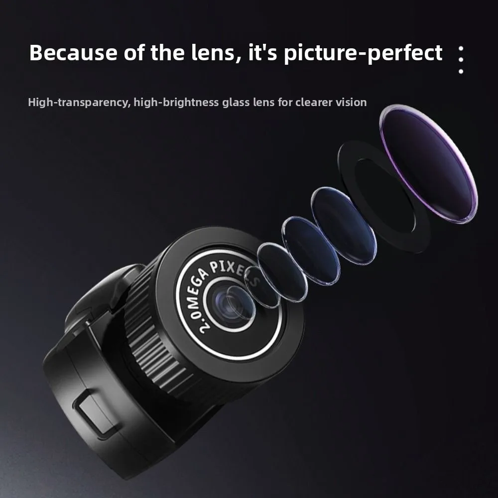 كاميرا سرية أمنية مسجل صوت كاميرا صغيرة صغيرة HD فيديو كاميرا صغيرة للسفر كاميرا فيديو صغيرة محمولة DVR Y2000