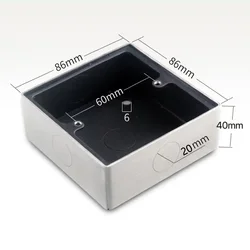 Wall Stainless Steel Brushed Matte Silver Retro Industrial Style 86 Type Metal Toggle Switch Socket Panel