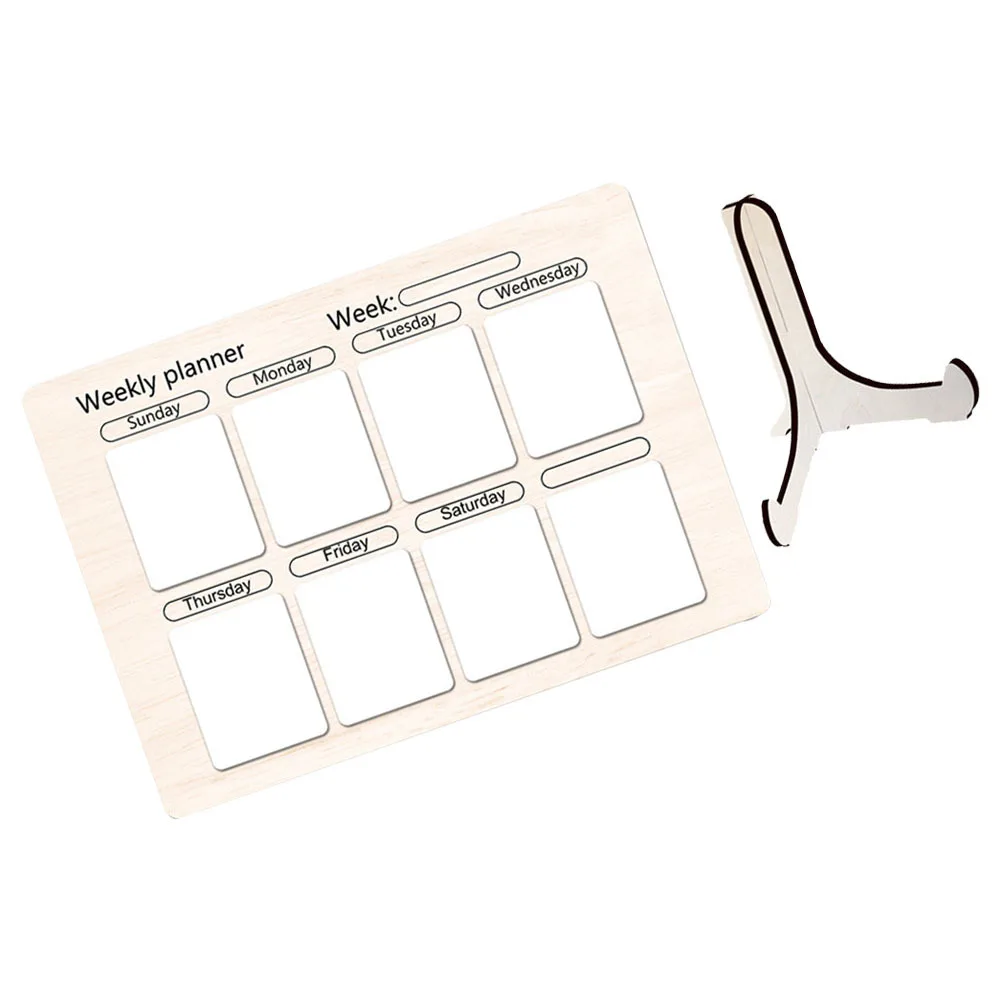 

Fridge Whiteboard Note Ornaments Magnet Calendar for Magnetic Grocery List Notepad