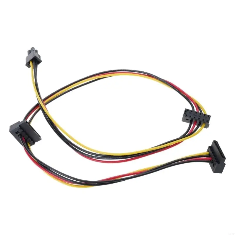 462E 4Pin To 3 Way Power Connection Cable For Desktop 6000 8000 8200 Mainboard Power Supply Easy Installs