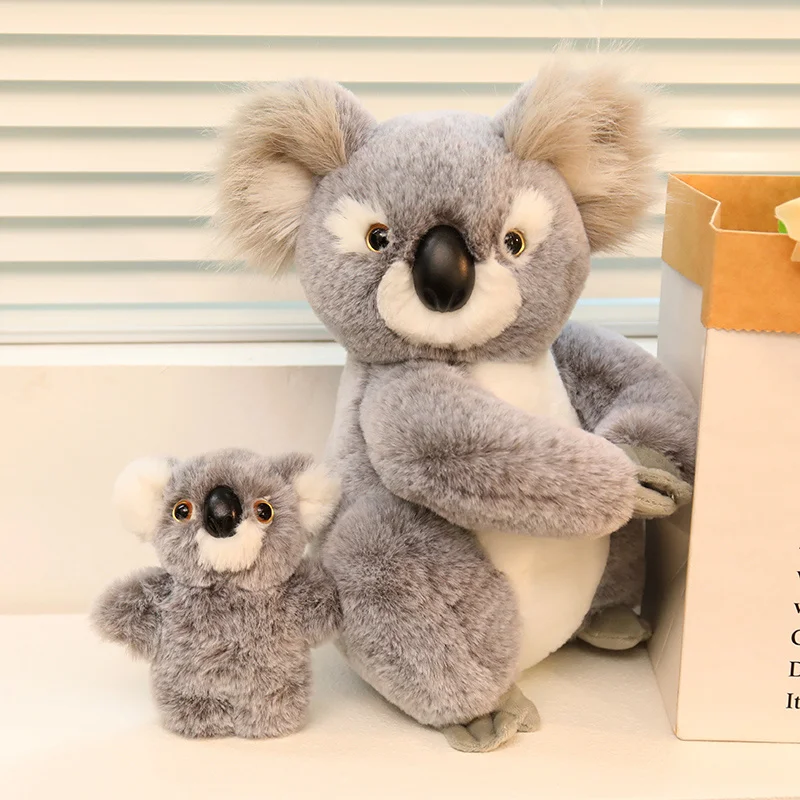 

27cm Simulation Australia Lifelike Koala Bear Plush Toys Soft Koala Doll Baby Accompany Toy for Kids Girls Cute Stuffed Animals