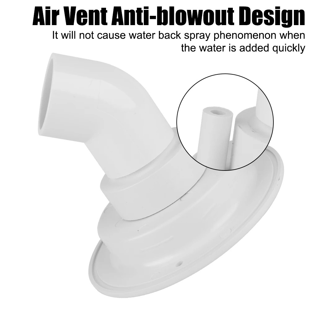 Gravity Fresh Water Fill Hatch RV Accessories 80mm For RV Boat Camper Trailer White Caravan Accessories Inlet Filter Lockable