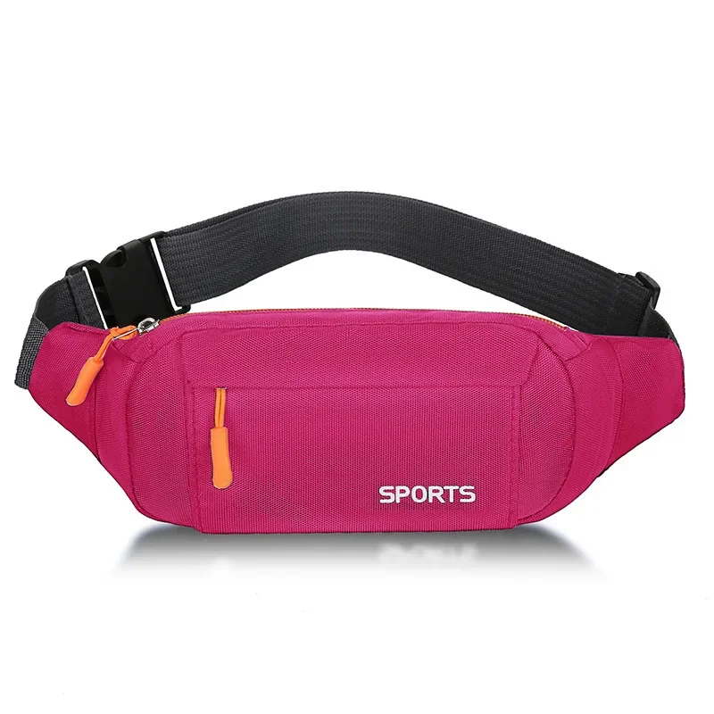 Outdoor fitness portable crossbody bag Waterproof Outdoor Sports Bag Canvas Pouch Waist Bag Fanny Pouch Crossbody Male BananaBag