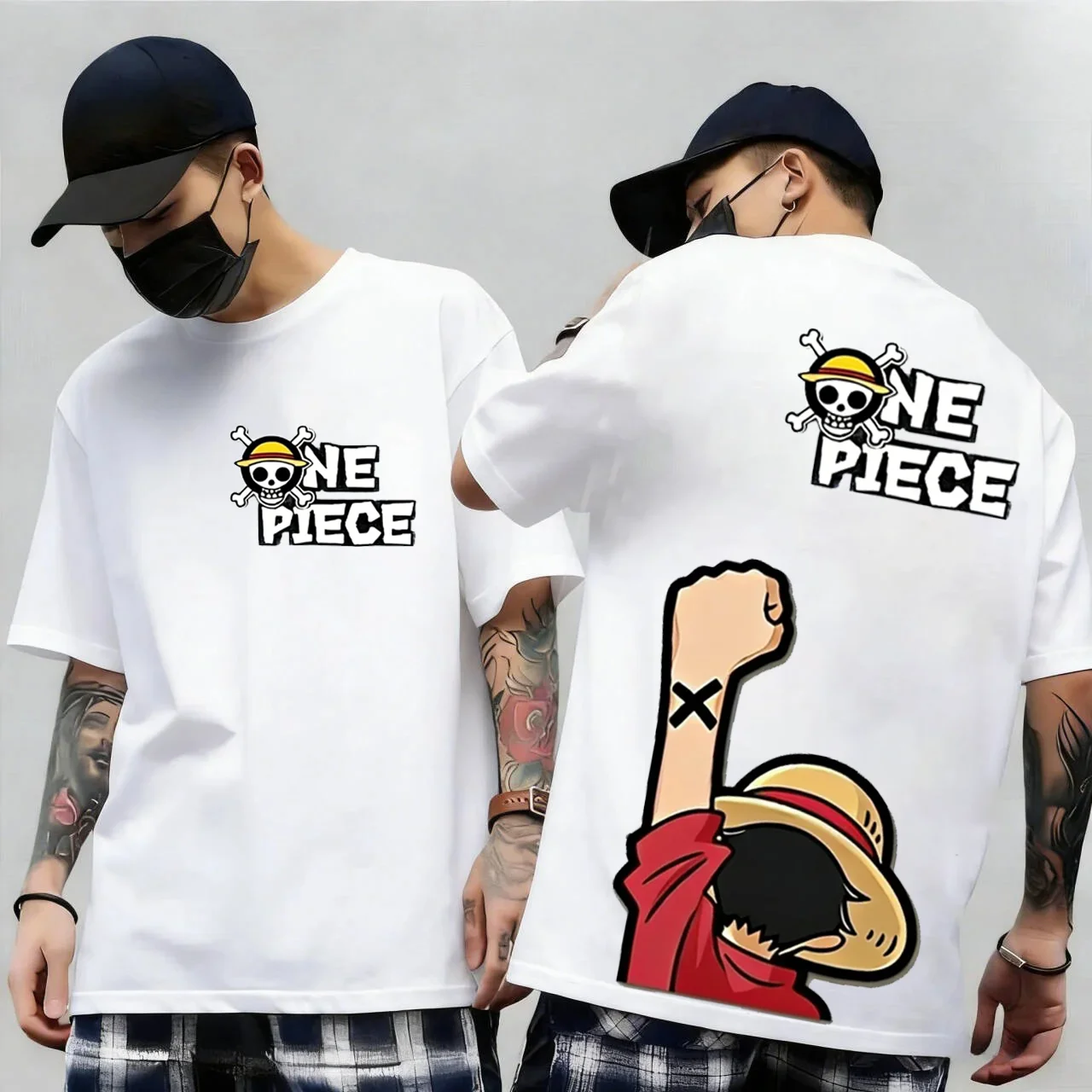 One Piece Anime T Shirt Men Women Cotton Short Sleeve Tee Tops 2026 Summer Luffy Zoro Sanji Graphic Print Streetwear Casual Y2k