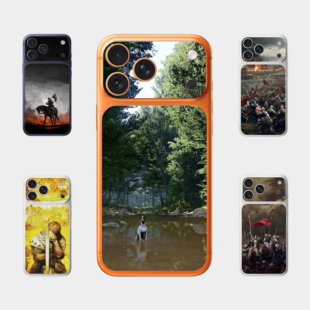 

Game KCD For iPhone 17 Pro Max Full Back Cover Decal Wrap Skin Rear Protective Sticker Film