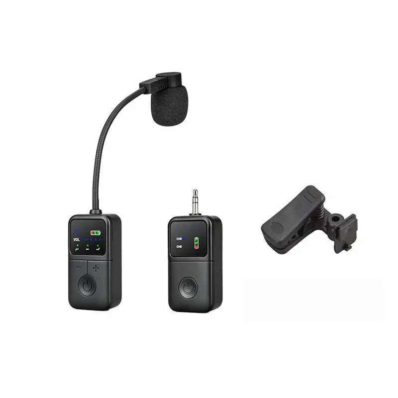 Sax For Guitar Violin Wireless 2.4G Mic System with Active Noise Cancellation 30 Meter Coverage 60Hz-16kHz Sound Range view 3