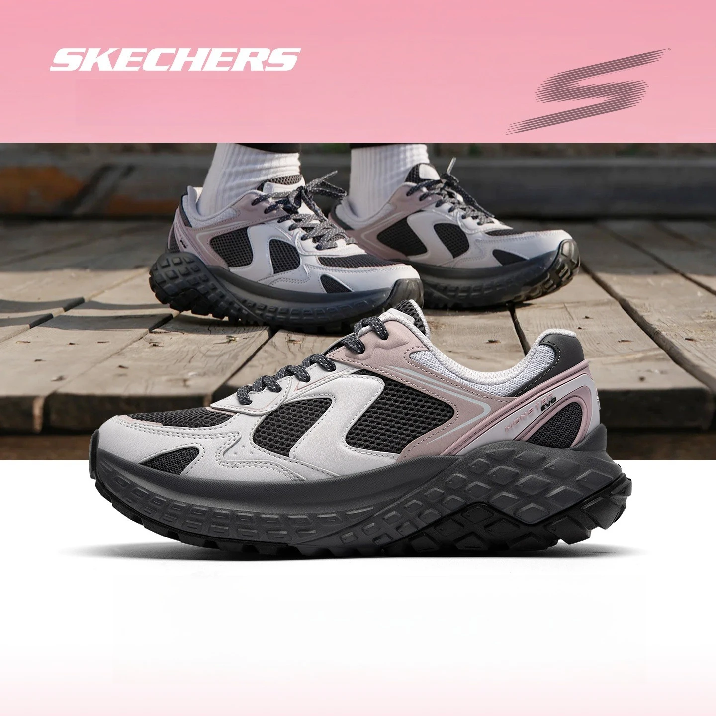 Skechers zapatos de mujer 2025 nuevos deportes al aire libre zapatillas de plataforma de moda para mujer zapatos para correr zapatillas de mujer tenis femenino