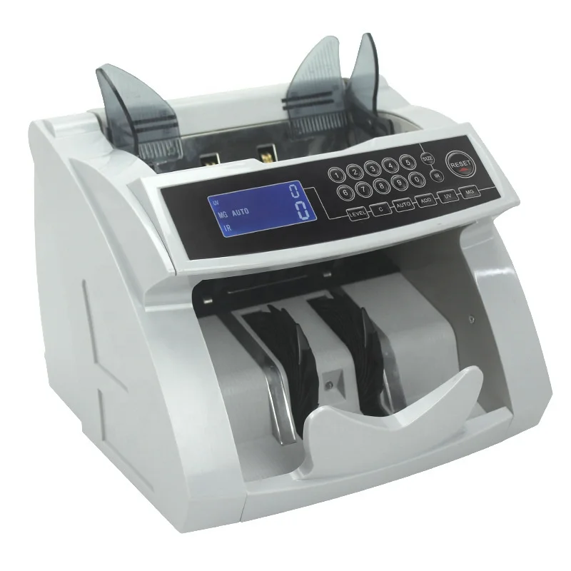 New Arrival Money Counter Machine UV MG IR Bank Office Commerce Use Multi-currency Cash Banknote Bill Detector