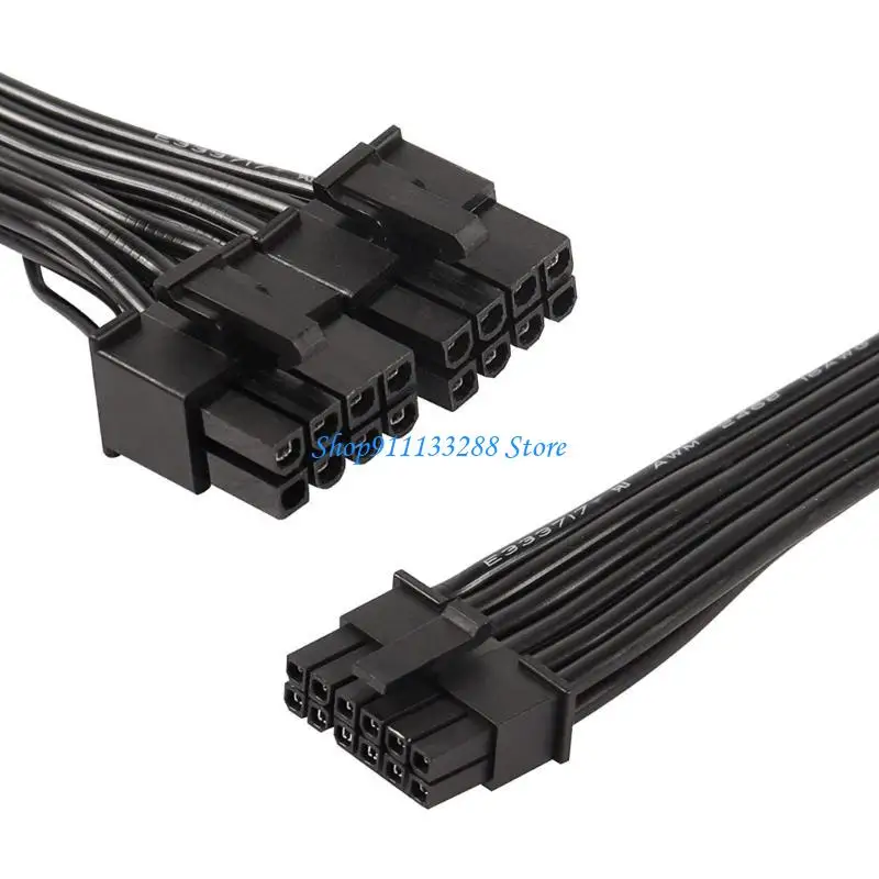 G88D PCIE5.0 Dual8pin to 16Pin Cable 16AWG 12VHPWR for Graphics Card RTX4000 RTX4080