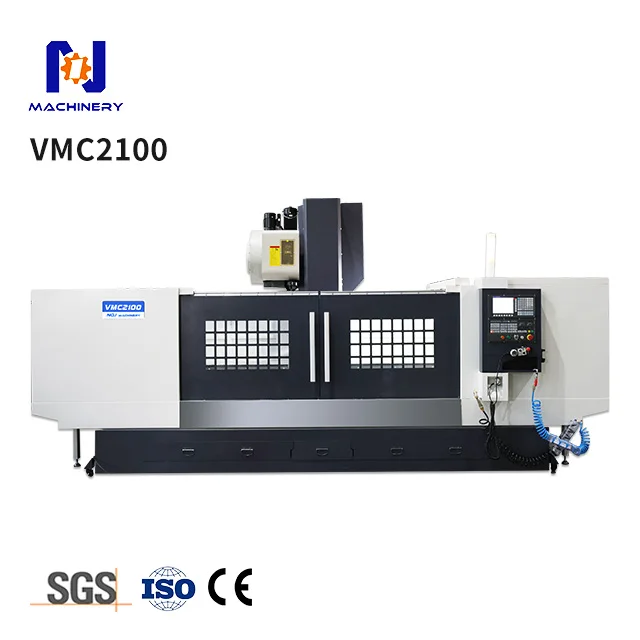 Vertical CNC Hining Vmc2100 Finishing High Rigidity Easy To Operate Hine Center