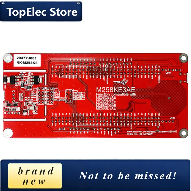 TopElec NuMaker-M258KE Development Board For ARM Cortex-M Embedded Development & Hardware Prototyping