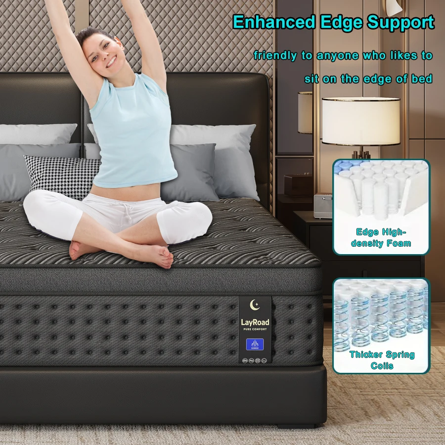 12 Inch Twin, Full, Queen, Kin - Home Office Guest Room review and price
