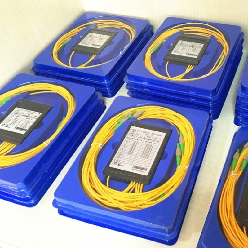 Single-mode optical mixer 1x16 + 2x1 fiber coupler, new optical separation