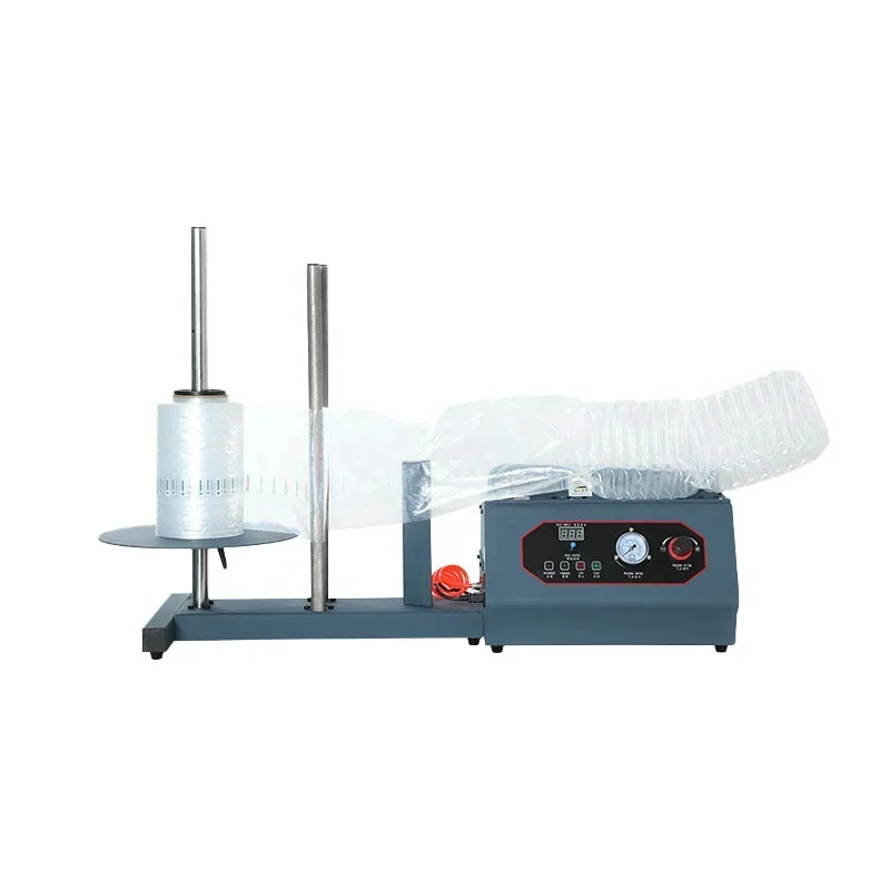 Electric Air Padding Film Roll Inflating Machine  Column Automatic Inflator