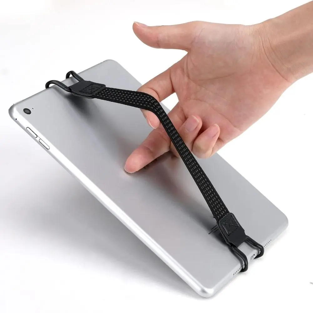 Universal Mobile Phone Tablet Hand-Strap Anti-Fall Device One-Hand eReader Holder High-elastic Non-slip Strap Buckle for IPad//