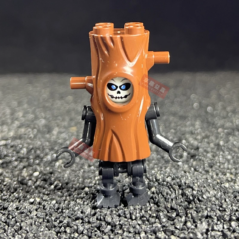 New Single Sale MOC Bricks Halloween Ghost Skeleton Assembly Action Figure Educational Building Blocks Children Toys Gifts