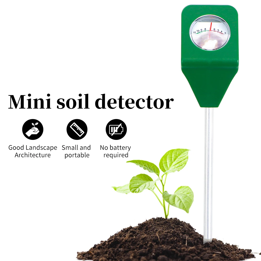 

Soil PH Meter Plant Acidity Detector Probe Test for Home Garden Flower Farm Water Moisture Tester Equipment No Need Battery