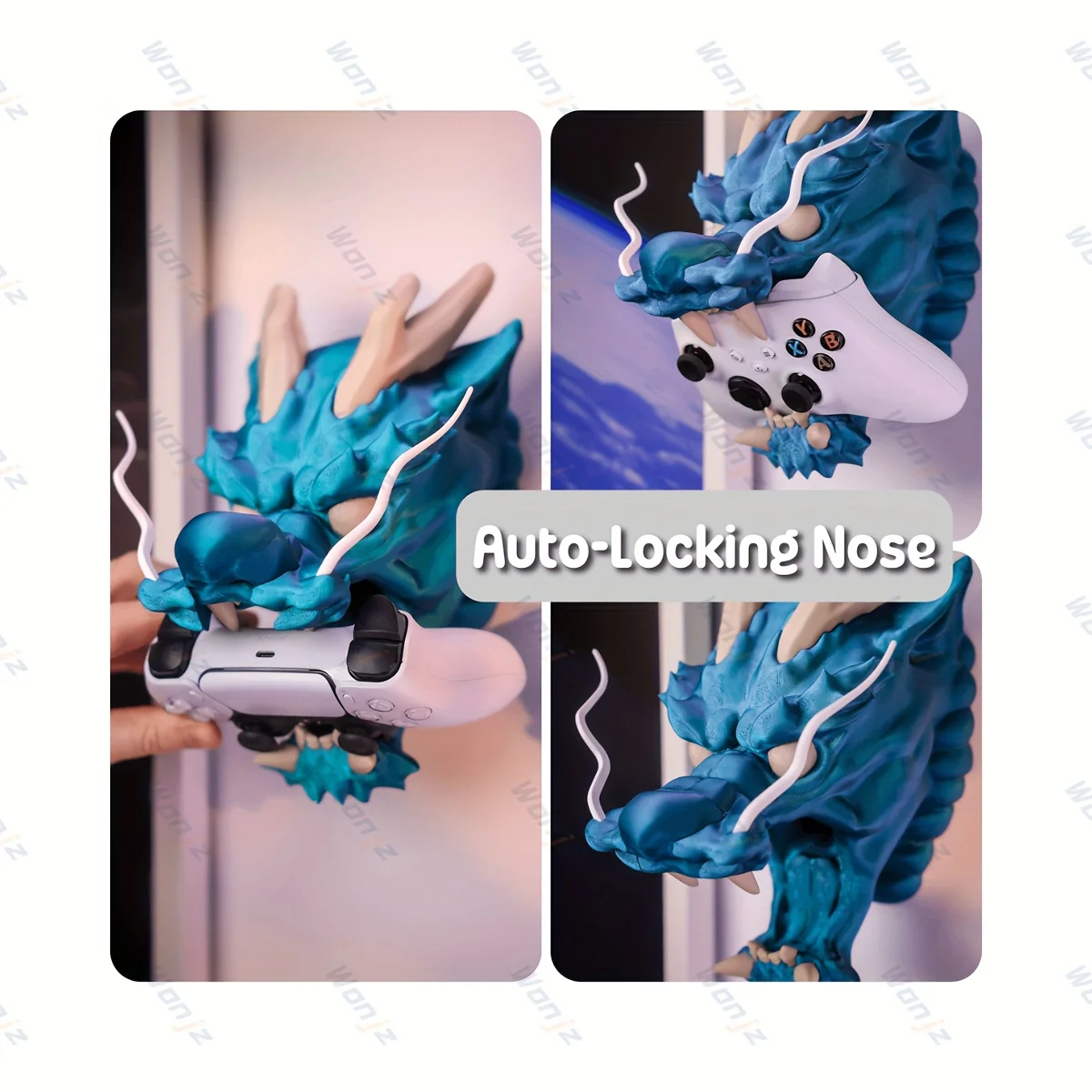 

3D Printed High-Quality Fantasy Dragon-Shaped Controller Stand, Suitable for PS5, Xbox, Switch , Dreamcast