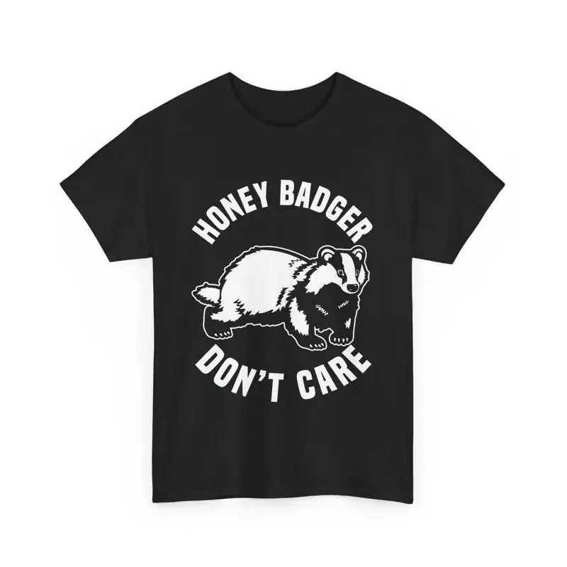 Honey Badger T Shirt Mammal Lover Don't Care