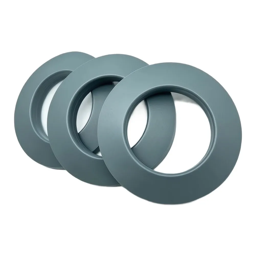 Boiler Flue Cover for Exterior Wall Mounting with Containment Function and PVC/Rubber Sealing Ring Integration