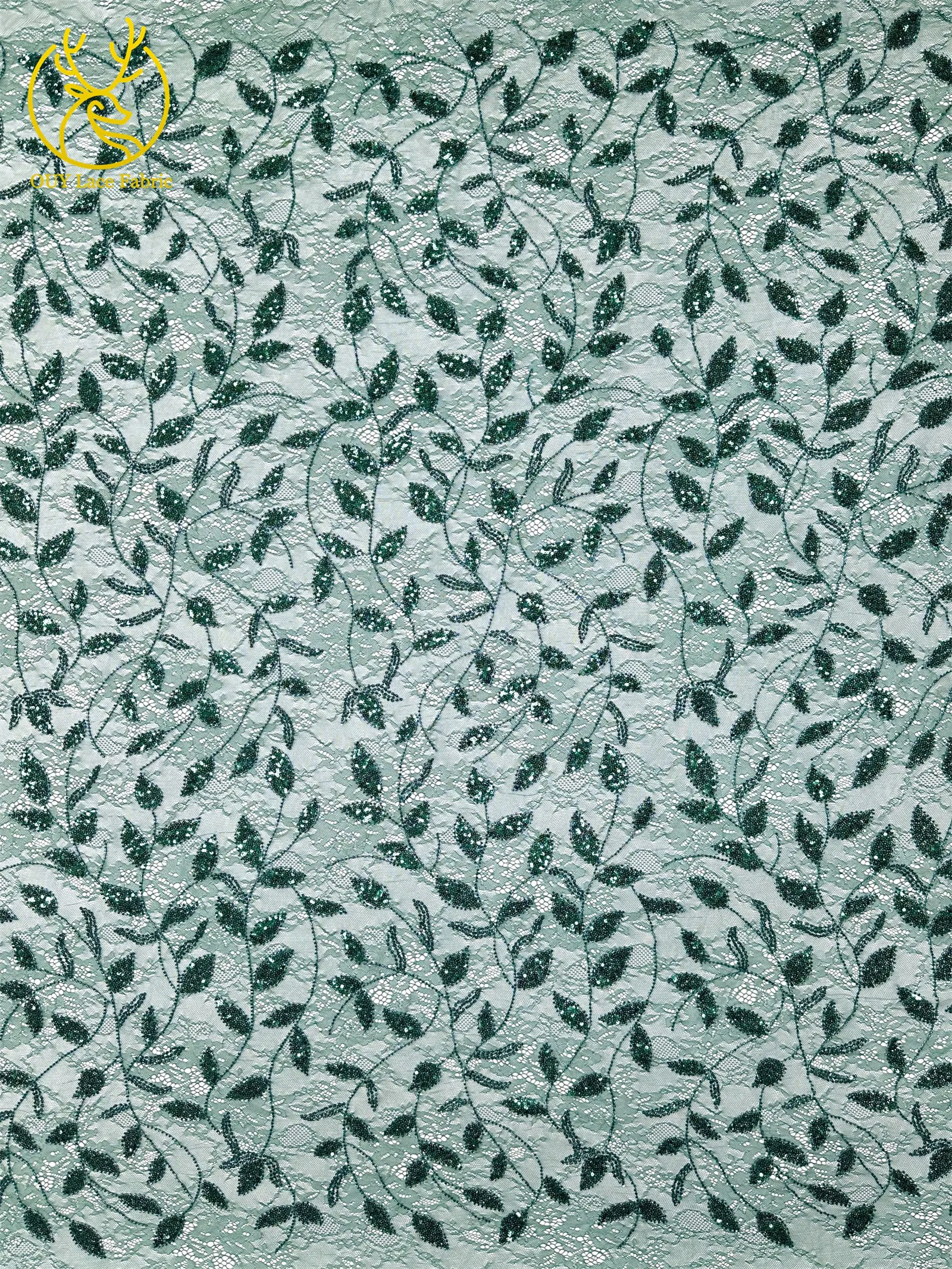 2026 Neuester afrikanischer Pailletten-Spitzenstoff, hochwertiger französischer Mesh-Perlenstickerei-Tüll-Spitzenstoff, ideal zum Nähen von Partykleidern – Detail 5