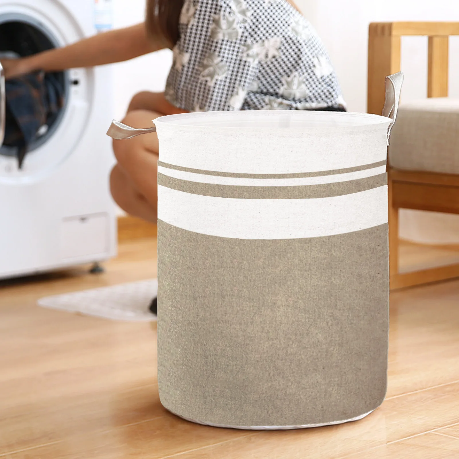 

Color Dirty Clothes Basket Dirty Clothes Basket Foldable Large Capacity Square Mouth Round Mouth Simple Clothes Sundries Storage