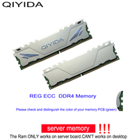 QIYIDA DDR4 REGECC Ram 16GB PC4 2133MHz or 2400MHz 2666MHZ 2400 or 3200 ECC REG Server Memory 16GB RAM