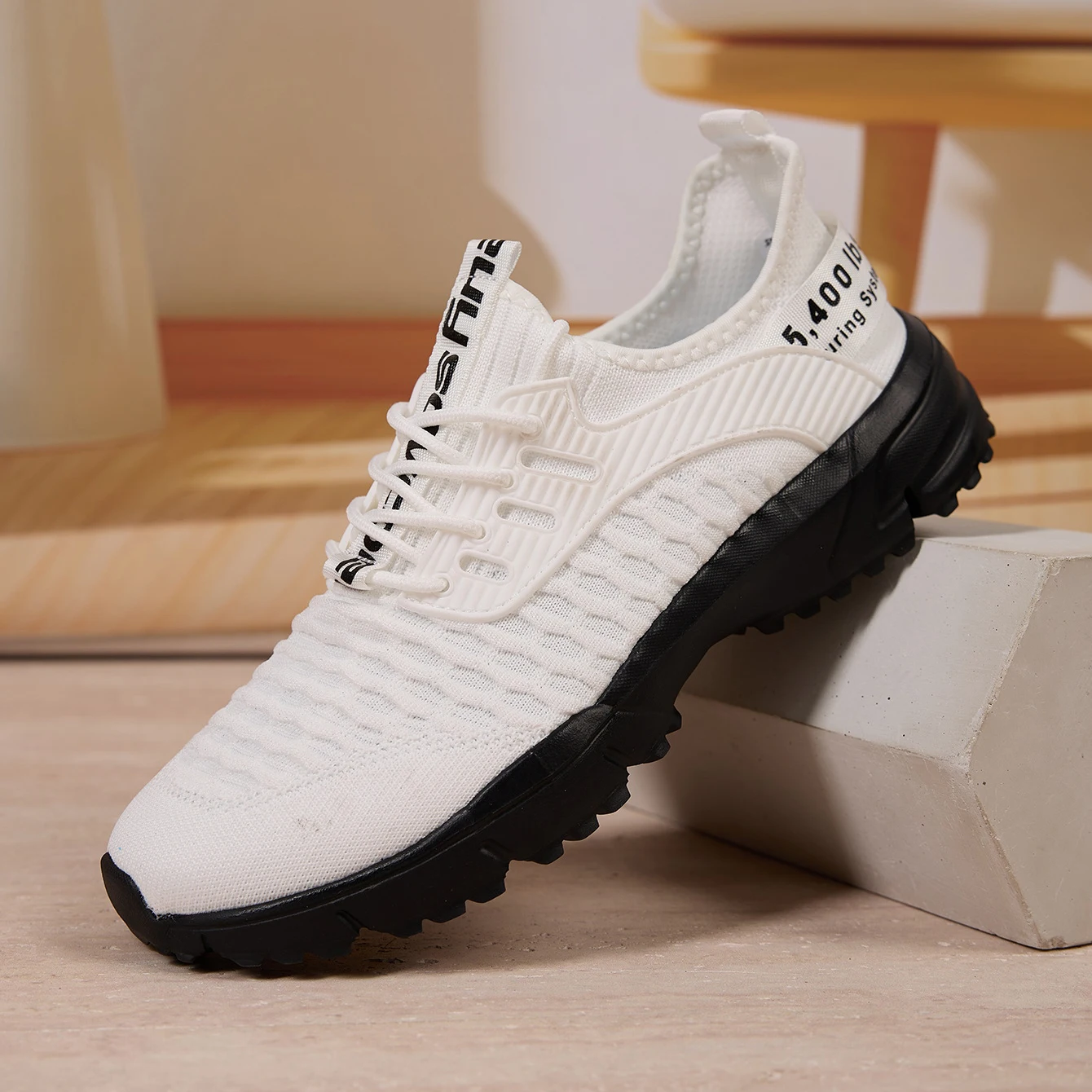 ELUVA Tennisschuhe für Herren, leichte Sneaker, hochwertige, atmungsaktive Sportschuhe für Outdoor-Aktivitäten, Joggen, Sport, Laufen und Spaziergänge.