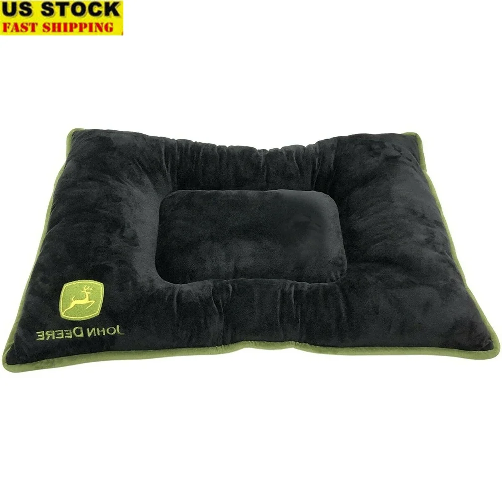 

John Deere Licensed Pet Bed Pillow Mattress Cozy Soft Cushion Dogs Cats All Breeds Comfortable Durable Indoor Outdoor Use