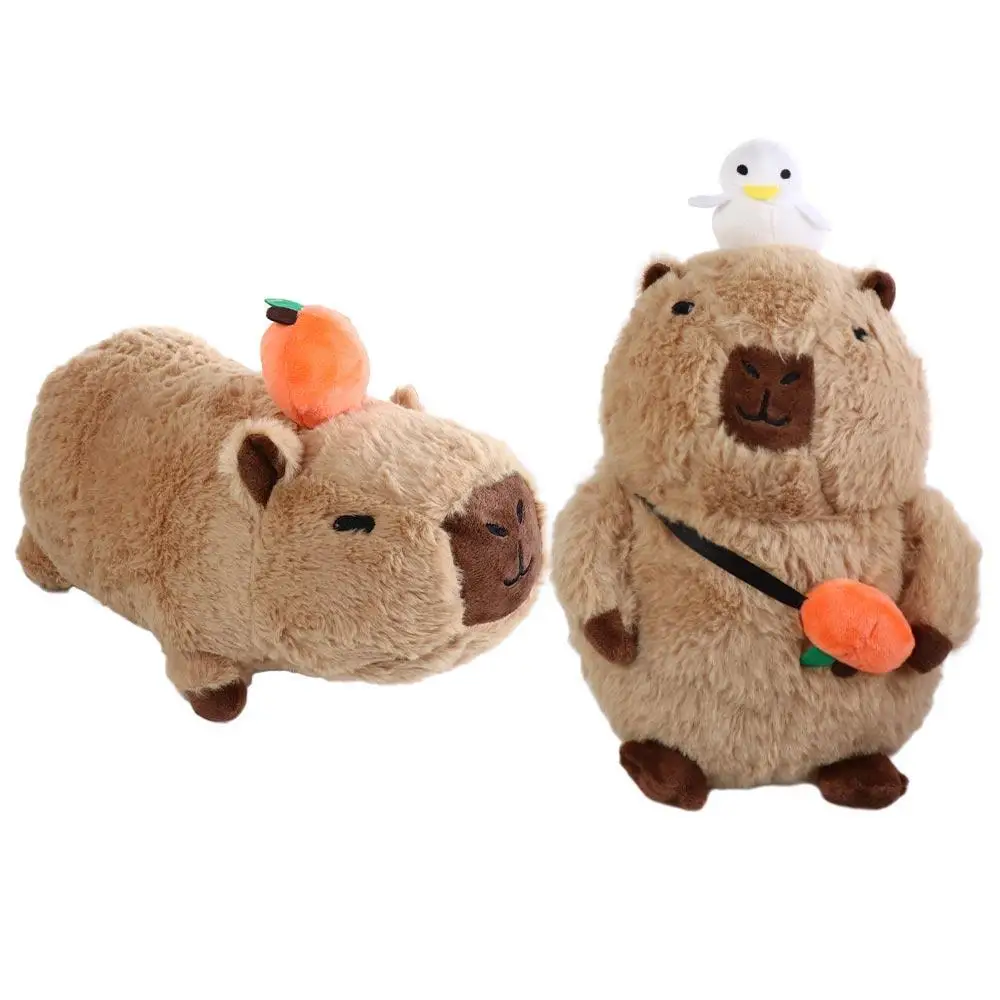 Animals Simulation Capybara Plush Toy Capybara Simulation Capybara Plush Doll Cloth Doll Cute Doll Capybara Stuffed Toy