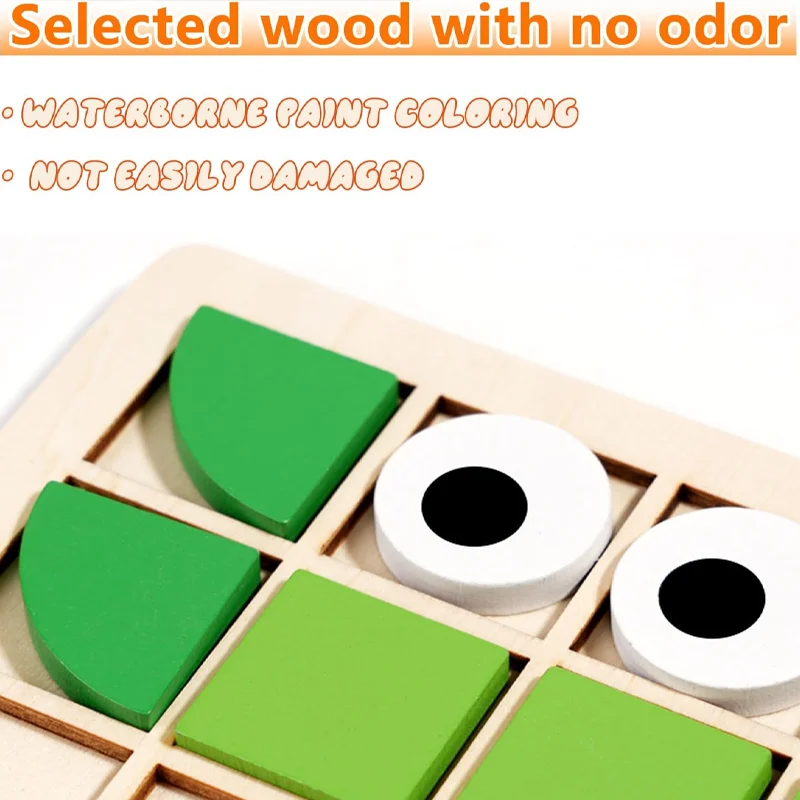 Montessori 3D Geometric Puzzle Set 4