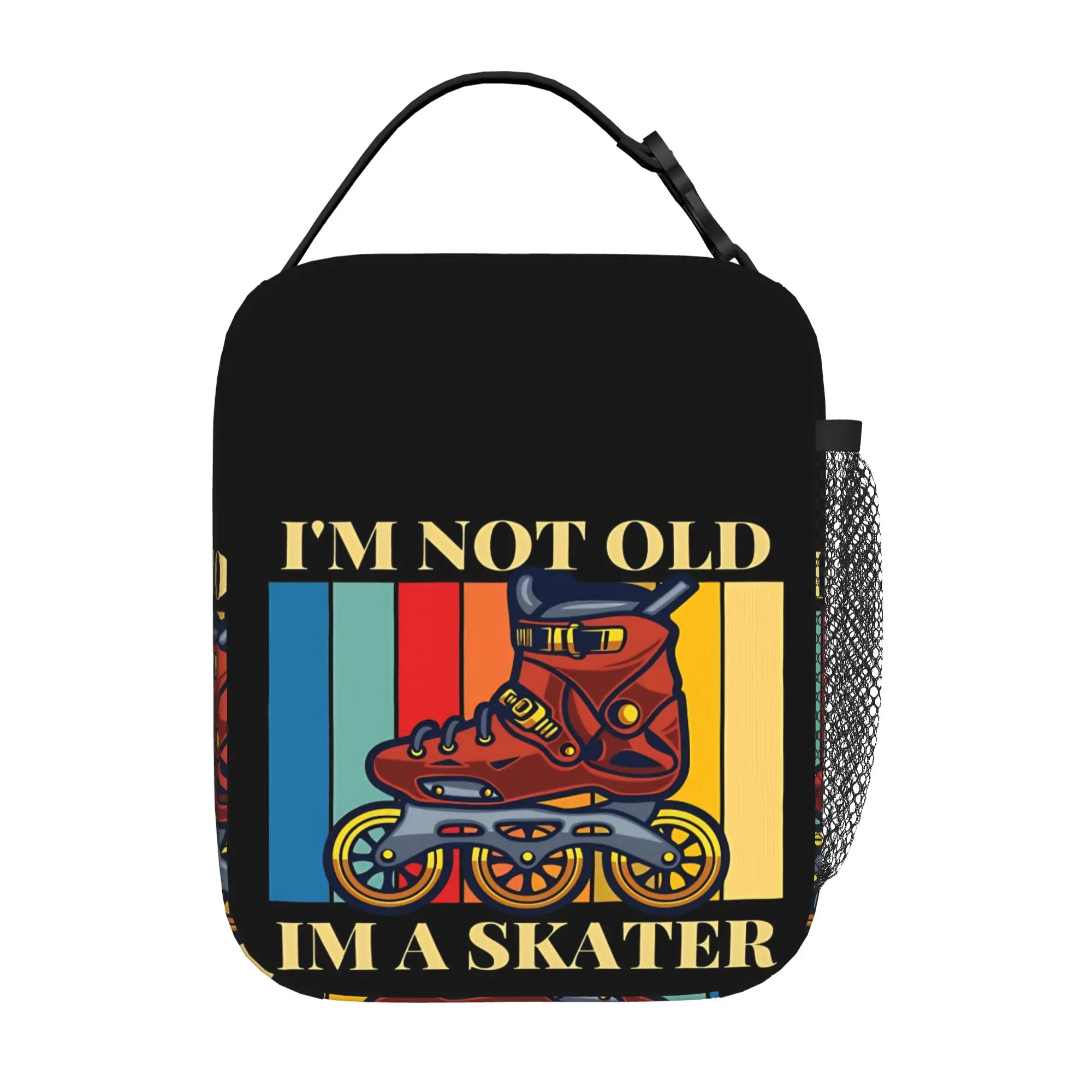 Back to school season Skater Food Bag The Real me New Cool Portable Lightweight Lunch Bag