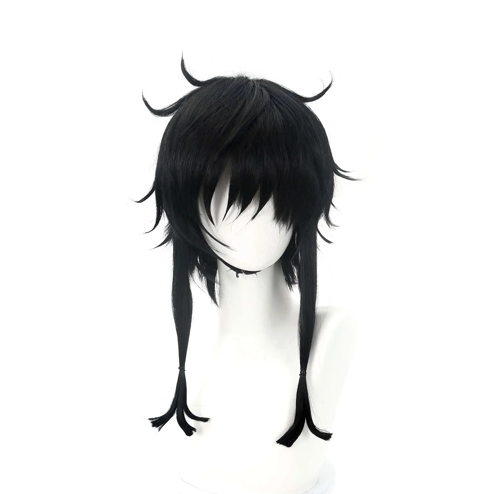 Ziche Fuzhao Cosplay Fantasia de açougueiro vaidade ‌   Cabeça de jogo sete contos uniforme peruca anime terno de festa de Halloween ﻿ Roupas masculinas e femininas porque