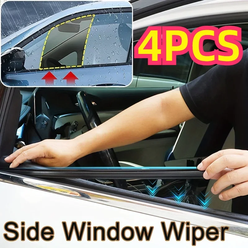 Car window defrosting wipers and side window wipers - used to remove snow and dirt, ensuring clear vision for the driver