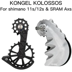Kolossos Derailleur Pulley Wheel Oversized Bearing 82g for 105 ULTEGRA R9100 R8000 11s & Sram Red Force eTap AXS 12 speed