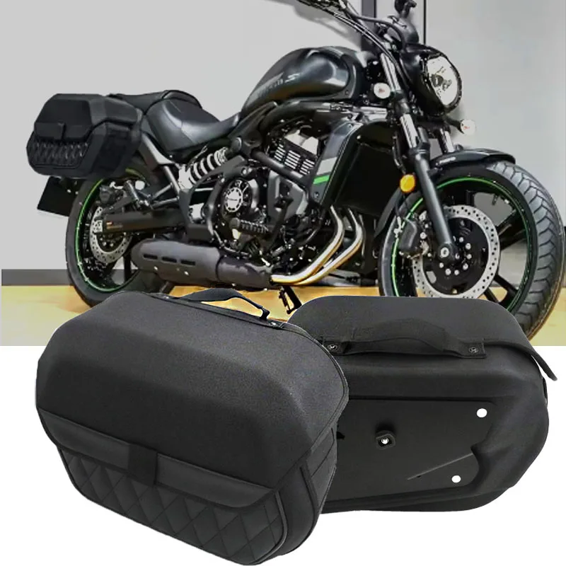 

Motorcycle Luggage SaddleBags For Kawasaki Vulcan S 2016-2023 Traveling Side Bag 19.5L High-capacity