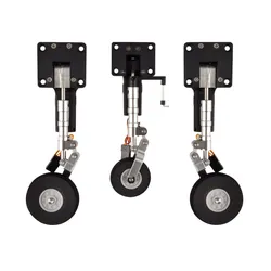 Retractable Landing Gear With Wheels For 3KG RC Model Airplane