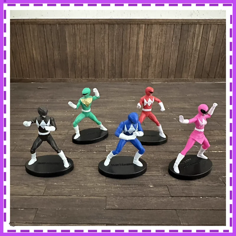 Figuras de acción de Anime de Mighty Morphin Power Rangers, modelo Blaise Red Warrior, juguetes en Stock