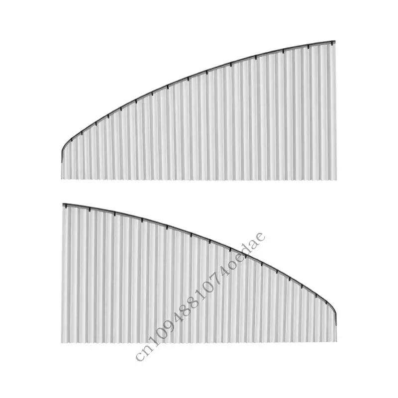 Picture 4: Universal Car Side Window Sunshade Slide Design Curtain Blocks Sunlight