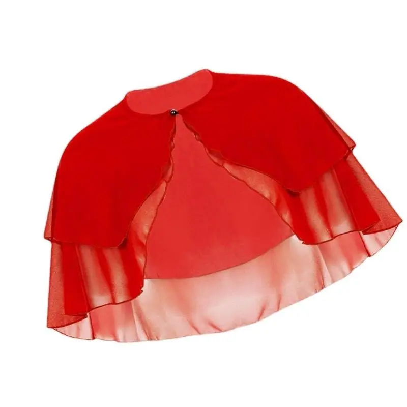 652F Elegant Detailed Shawl Scarf for Lady Special Occasion Unique Overlay Tulle Accessory for Trendy Outfits