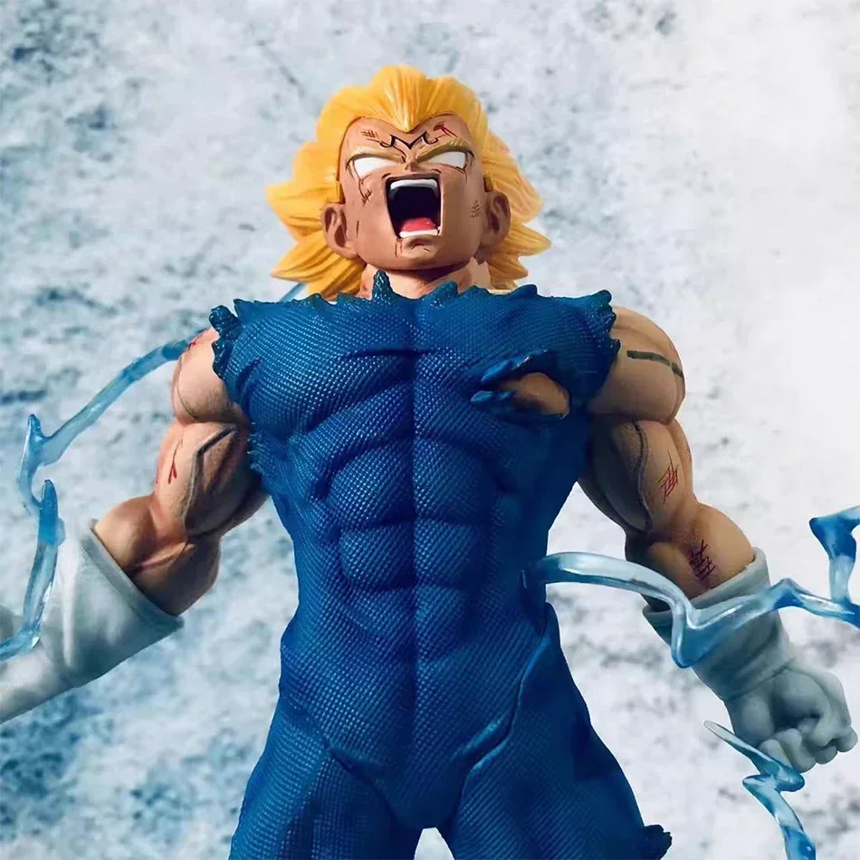 HOTsale 28cm Dragon Ball Z GK figura MAXIMATIC The Vegeta Super Saiyan Son Majin Vegeta autoestucto Vegeta figura juguetes modelo