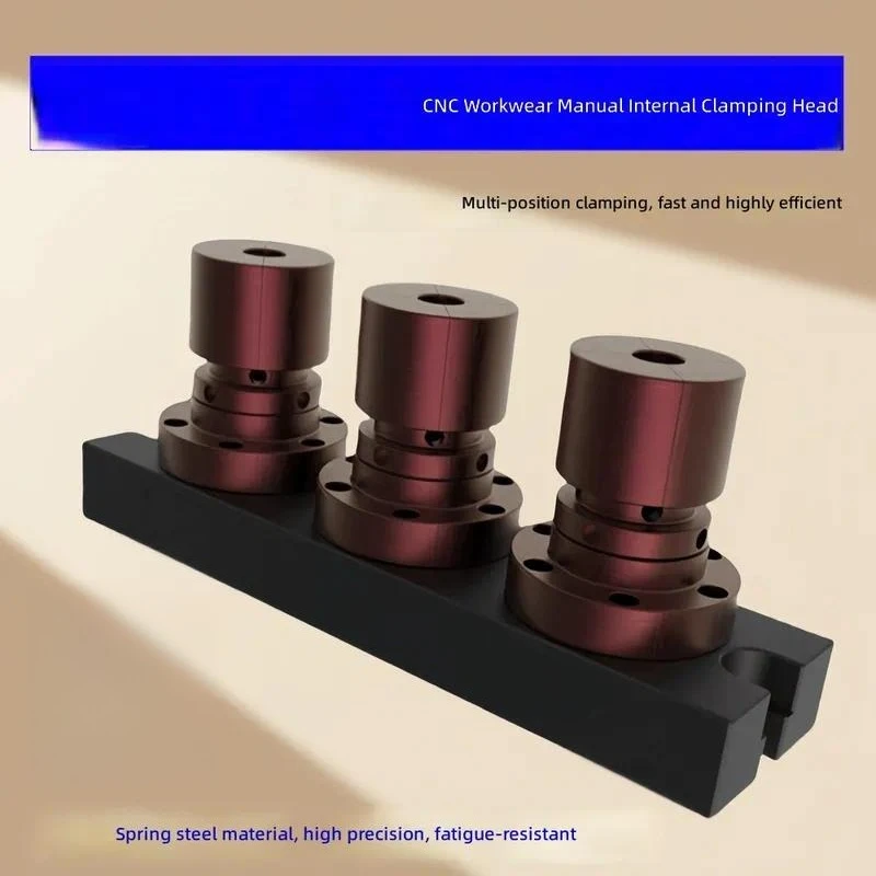 for CNC Machining Center Milling Machine Inner Support Shaft Head Expansion Chuck Fixture for Inner Hole and Outer Circle
