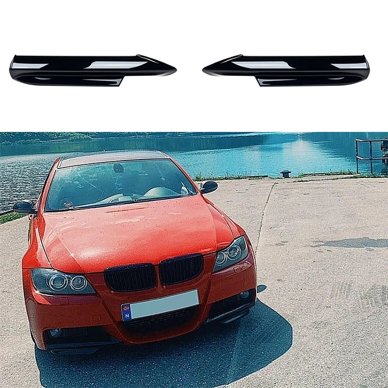 Suitable for BMW 3 Series E90 E91 M-Tech 2005-2008 320i 330i front bumper front corner modification