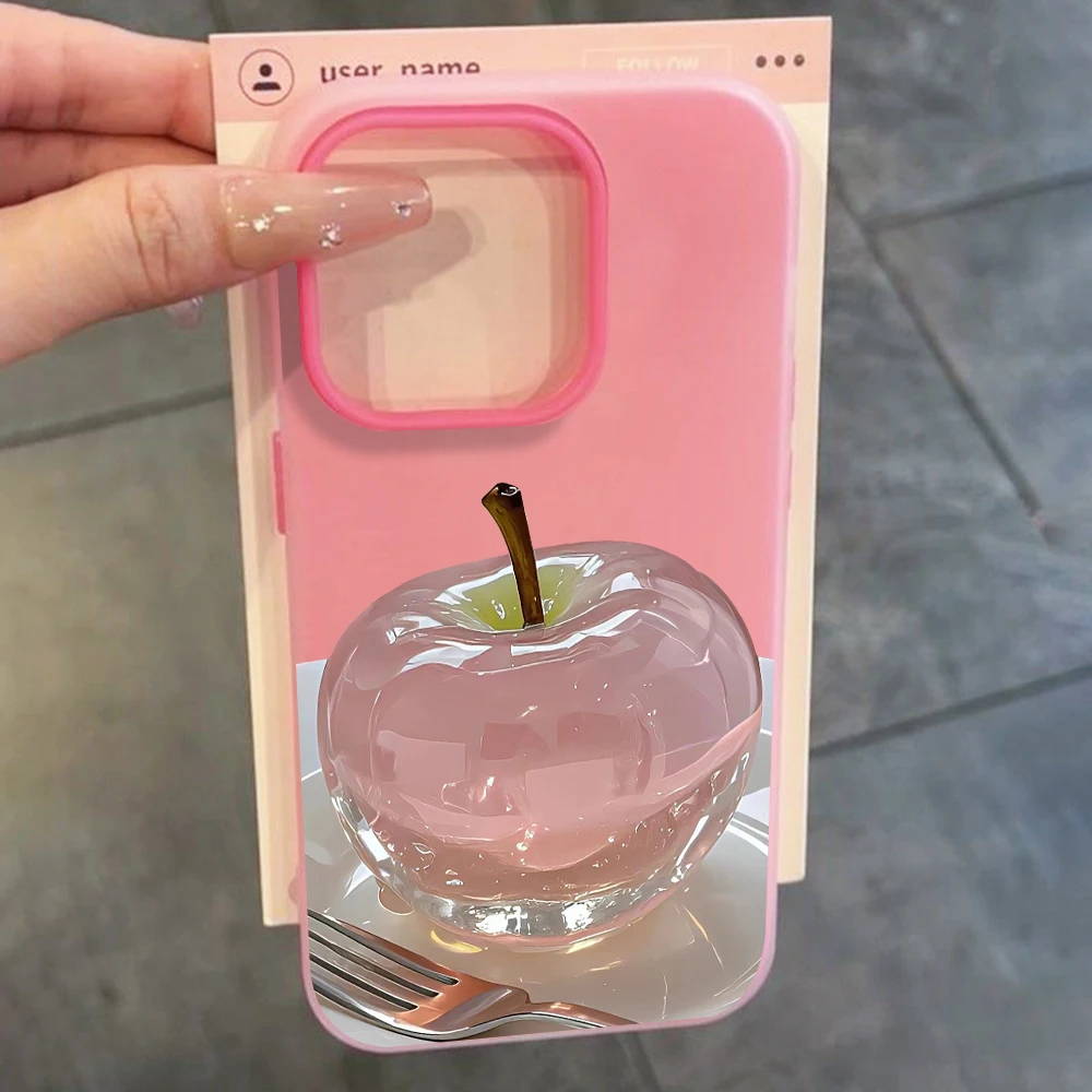 Für Samsung Galaxy S21 S26 S25 S24 S23 S22 Ultra Plus FE Hülle Kunst-Apple-Muster-Cover für A37 A36 A54 A55 A56 Staubdichte Schutzhülle – Detail 7