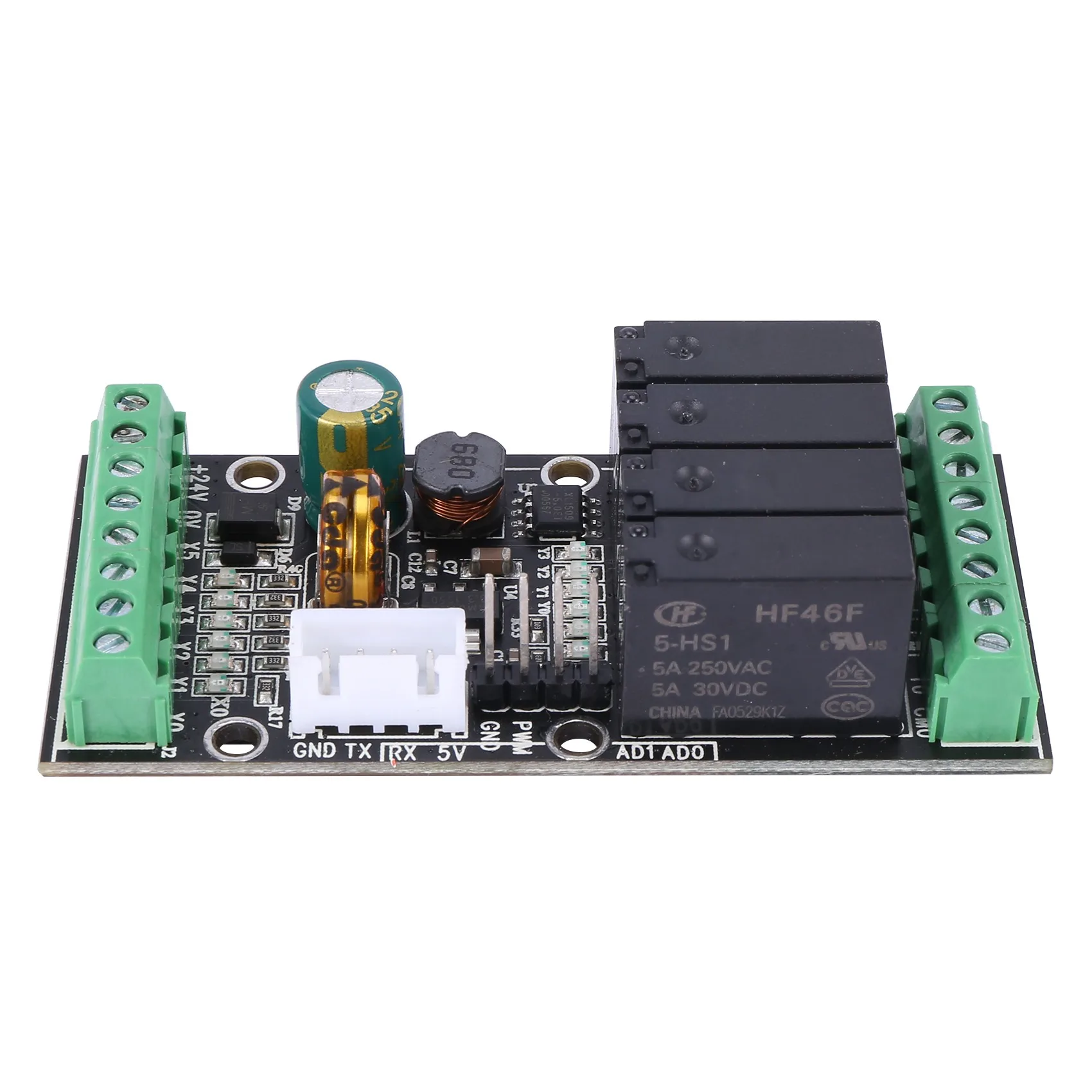 ABLJPLC لوحة تحكم قابلة للبرمجة FX2N-10MR WS2N-10MR-S وحدة تحكم قابلة للبرمجة