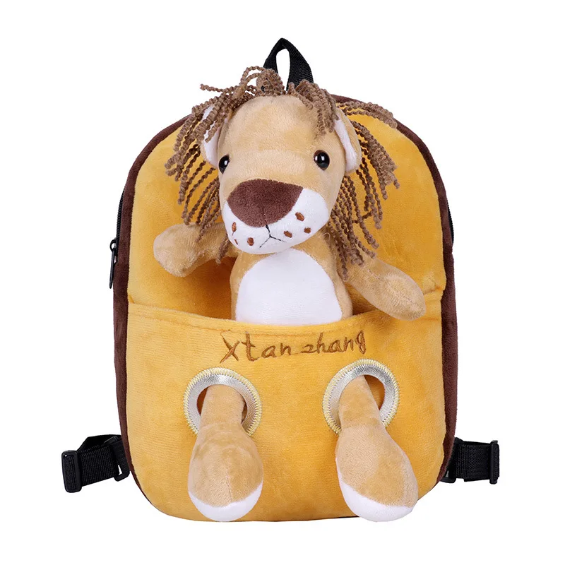 Loss Creative Children's Cartoon Backpack Anti Cute Plush For Boys And Girls, Kindergarten Gift Student Travel Bag Y2k