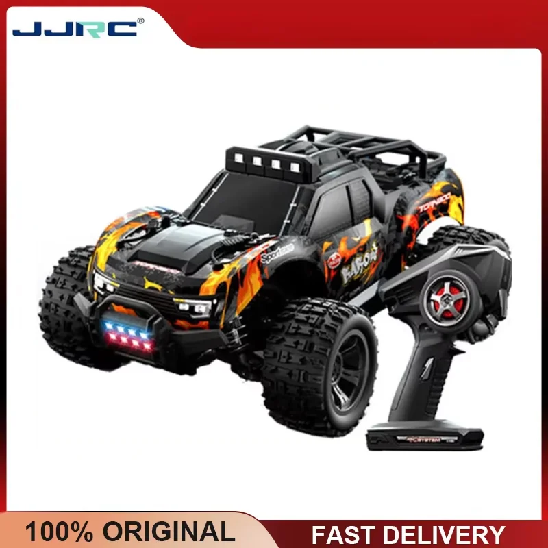 JJRC C8810 1/18 RC Car High Speed 28km/h 4WD Off Road Vehicle 2.4GHz Carbon Brush ESC Lights for Adults Kids