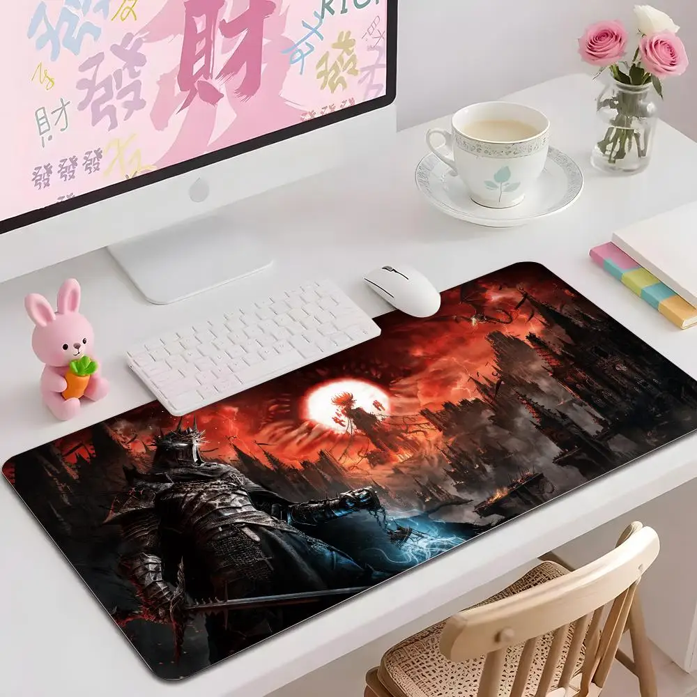 Lords Of The Fallen II Mouse Pad Multiple Sizes Large Square Computer Office Game Table Mats Rubber Anti-slip Mousepads