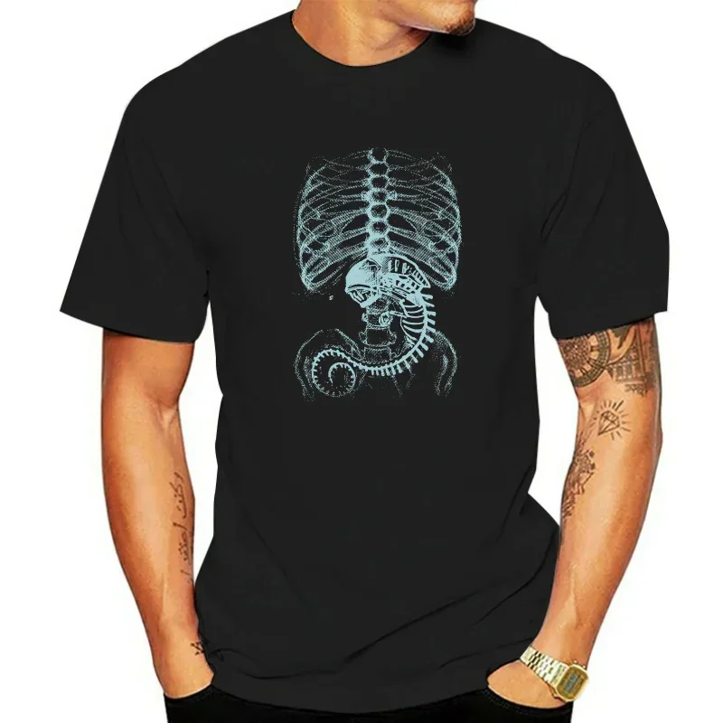 2024 Men Fashion T Shirt Xenomorph Alien tees Ripley Prometheus Weyland Movie Film Fan Saga oversized new men clothing