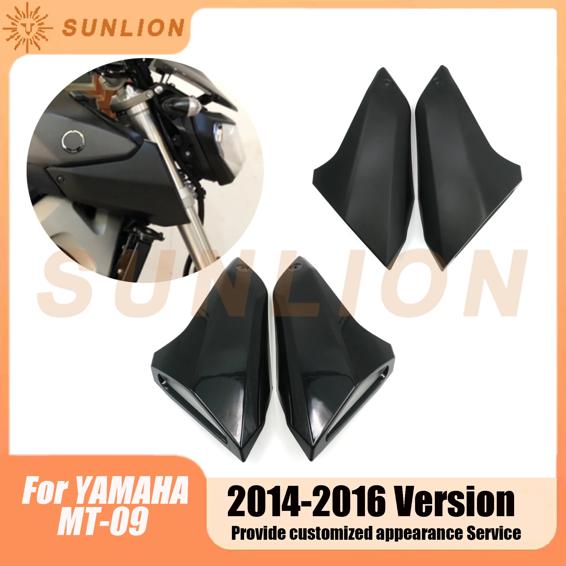 

FZ 09 Motorcycle Side Tank Fairing Air Intake Cover Panel For Yamaha MT09 FZ09 FZ-09 MT-09 2012 2013 2014 2015 2016 2017